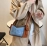Women Pu Leather Handbag Large Capacity Denim Shoulder Bags For Women Casual Zipper Clutch Phone Sac Crossbody Bags