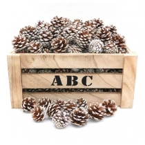 10pcs Artificial Flowers Pineapple Grass Artificial Pine Nuts Cones for Wedding Christmas Tree Wreath DIY Scrapbooking Decor