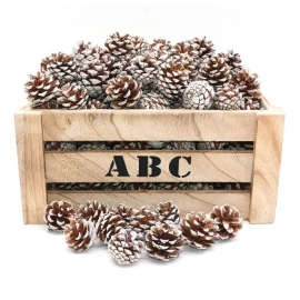 10pcs Artificial Flowers Pineapple Grass Artificial Pine Nuts Cones for Wedding Christmas Tree Wreath DIY Scrapbooking Decor