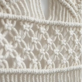 Macrame Wall Hanging Macrame Curtains Boho Door Curtain Panels Handmade Wall Art Home Wall Décor,52"x 57"