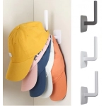 Hat Rack for Baseball Caps Adhesive Hat Hooks for Wall Cap Hanger Storage Cap Organizer No Drilling Hat Holder for Door Closet