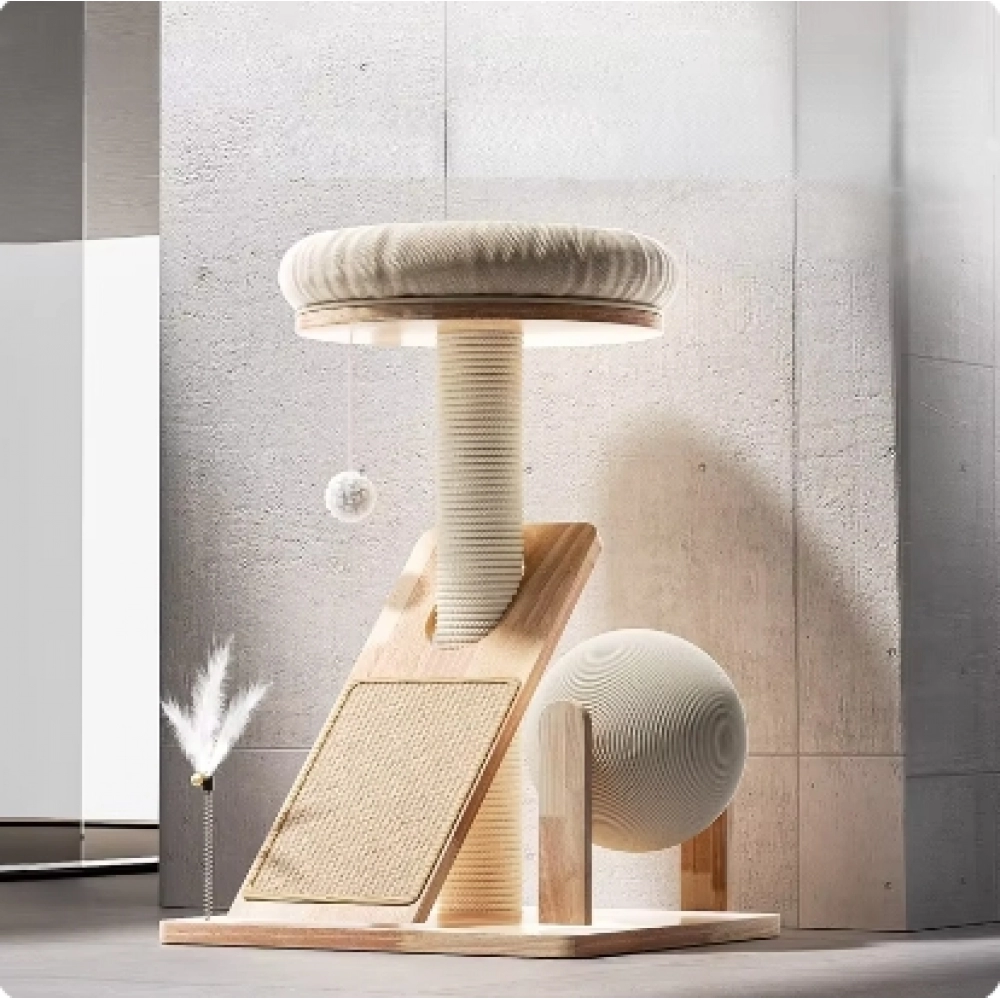 Cat Tree Small Toys Sisal Cat Tower Cat Supplies Pet Litter Space Saving Pet Furniture Cat Tree Small Toys Sisal Cat Tower Cat Supplies Pet Litter Space Saving Pet Furniture