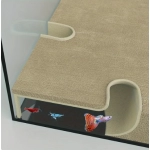Underground corner tunnel for aquarium cave/ fish tank For Aquatic Pets To Breed Play AndRest Fish Tank Ornaments