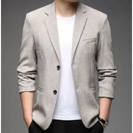 Long sleeves Men's business casual suit jacket